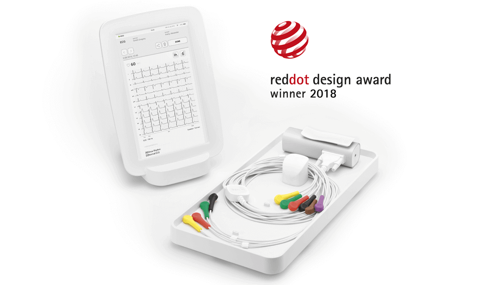 MESI mTABLET EKG Reddot Deisgn Award 2018